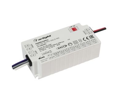 Блок питания Arlight ARJ-SP-20-PFC-DALI2-INS (20W, 9-45V, 0.35-0.7A) 030909(1)