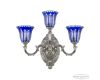 Бра Bohemia Ivele Crystal Verona 7214B12/2+1/210 Ni P2 U Clear-Blue/H-1H