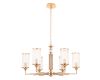 Подвесная люстра Crystal Lux GLORIA SP6 BRASS