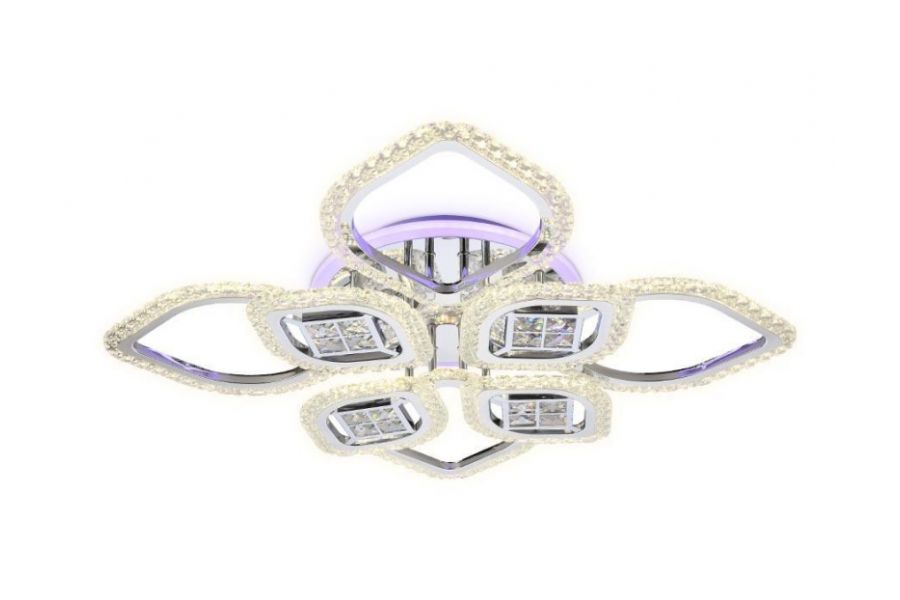 Потолочная светодиодная люстра Ambrella Light Acrylica Ice FA283