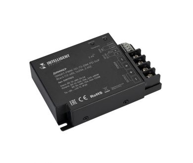 Диммер Arlight SMART-PWM-101-73-DIM-PD-SUF Black (12-48V, 1x20A, 2.4G) (IARL, IP20 Металл) 028175(1)