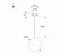 Подвесной светильник Arlight SP-EMISFERO-HANG-BUILT-R150-11W Day4000 (BK, 170 deg, 230V) 056591