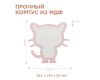 Светодиодный ночник Apeyron Котенок теплый белый 2хААА МДФ 12-173