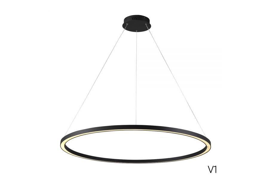 Подвесная люстра Crystal Lux FORTUNA SP88W LED BLACK