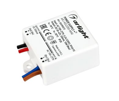 Блок питания Arlight ARJ-KE42350-MINI (15W, 350mA, PFC) 024903(1)