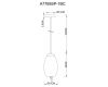 Подвесной светодиодный светильник Arte Lamp Cody A7769SP-1BC