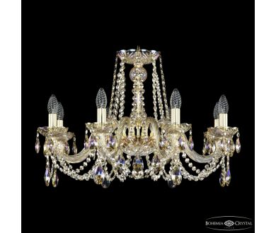 Подвесная люстра Bohemia Ivele Crystal 1402/8/240 G M801