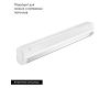 Трековый магнитный светильник Arlight MAG-VIBE-FLAT-TURN-L305-12W Warm3000 (WH, 110 deg, 48V) 044448