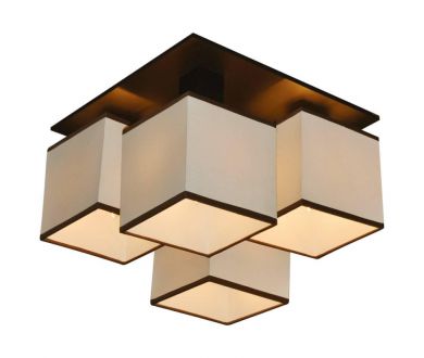 Потолочная люстра Arte Lamp Quadro A4402PL-4BK