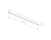 Уличный потолочный светильник Nowodvorski Outline Led L Black 11362