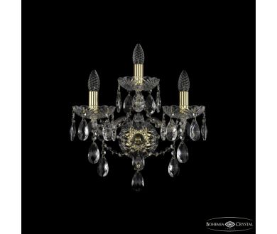 Купить Бра Bohemia Ivele Crystal 1415B/2+1/165/XL G Бра Bohemia Ivele Crystal 1415B/2+1/165/XL G