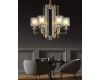 Подвесная люстра Lumina Deco Manhattan LDP 8012-6 F.GD