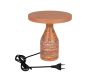 Настольная лампа Arlight SP-CROOD-TAB-R22.5x24-7W Warm3200-MIX (RD-BRG, 140 deg, 230V) (IP20, Травертин) 061732