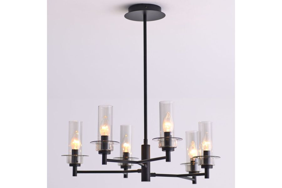 Люстра на штанге Illumico IL2216-6PLS-24 HIGHBALL