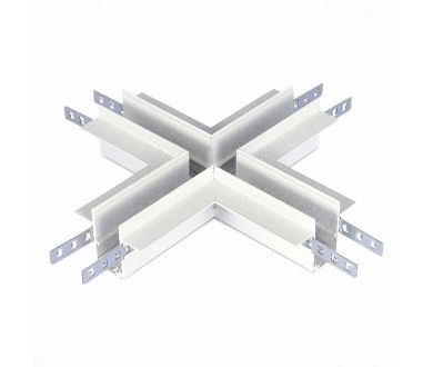 Коннектор X-образный для встраиваемого магнитного шинопровода ST Luce Skyline 48 ST007.500.12