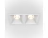 Встраиваемый светильник Maytoni Technical Alfa LED DL043-02-10W4K-D-SQ-W