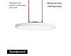 Трековый однофазный светильник Denkirs Belty flow DK5566-WH+BK