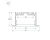 Алюминиевый профиль Arlight ARH-Power-W35-3000 Anod 036136