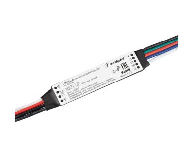 Контроллер Arlight Smart-K48-RGBW-Push-SUF (12-24V, 4x1A, 2.4G) 028442
