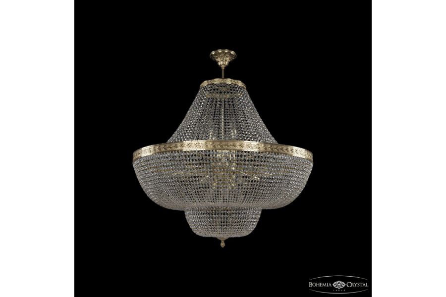Потолочная люстра Bohemia Ivele Crystal 19091/H1/90IV G C1