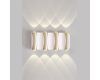 Уличный настенный светильник Crystal Lux CLT 022W4 WH-GO 4000K