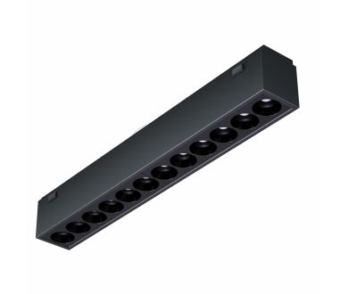 Трековый магнитный светильник iLedex Vision48-25 SMART 4825-039-L197-12W-36DG-BK
