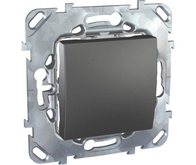Выключатель одноклавишный Schneider Electric Unica 10AX 250V MGU5.201.12ZD