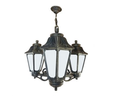 Уличный подвесной светильник Fumagalli Sichem/Anna 3L E22.120.S30.BYF1R