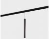 Трековый магнитный светильник Italline Atom IT012-5029 black 3000K