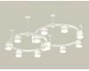 Комплект подвесного светильника Ambrella Light Techno Ring XR92211001 (A9221, A9226, C9236, C9231, N8444)
