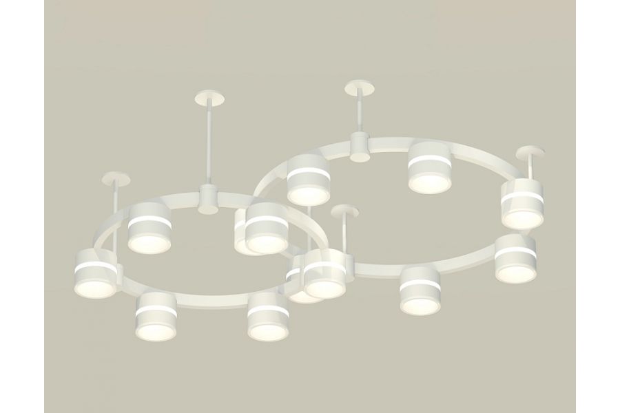 Комплект подвесного светильника Ambrella Light Techno Ring XR92211001 (A9221, A9226, C9236, C9231, N8444)