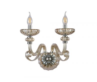Бра Newport 8622/A chrome cognac М0071596
