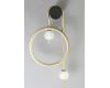 Бра Crystal lux RODRIGO AP20W LED BLACK/GOLD