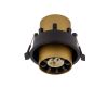 Встраиваемый светильник Nowodvorski Mono Slide Gold/Black 10800
