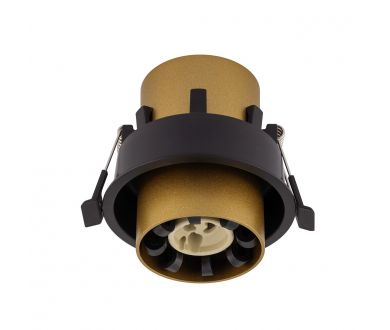 Встраиваемый светильник Nowodvorski Mono Slide Gold/Black 10800