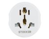 Адаптер-переходник для евровилки с/з ультраплоский Stekker ADP16-06-20W 50412