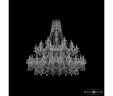 Подвесная люстра Bohemia Ivele Crystal 1411/24+12+6/530/2d Ni
