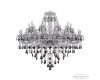 Подвесная люстра Bohemia Ivele Crystal 1415/20+10/460 Ni K731