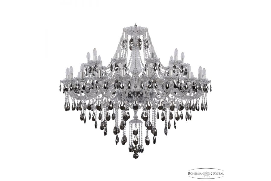 Подвесная люстра Bohemia Ivele Crystal 1415/20+10/460 Ni K731