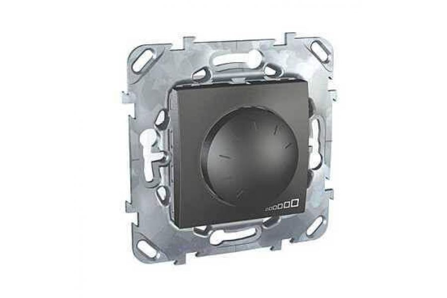 Диммер поворотный Schneider Electric Unica для ламп накаливания и галогенных 40-400W MGU5.511.12ZD
