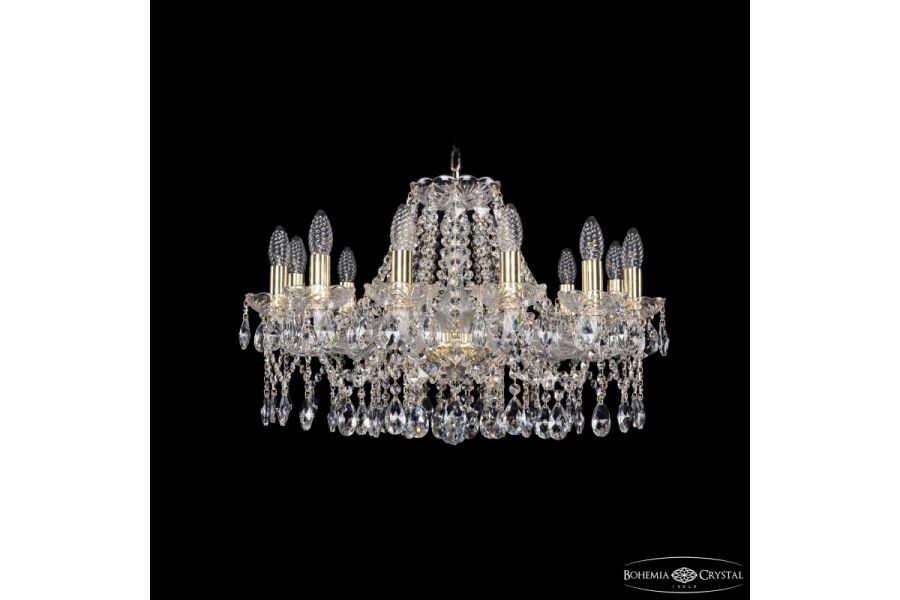 Подвесная люстра Bohemia Ivele Crystal 1413/12/220 G