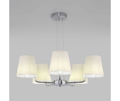 Подвесная люстра Eurosvet Amaretto 60155/5 хром a065002