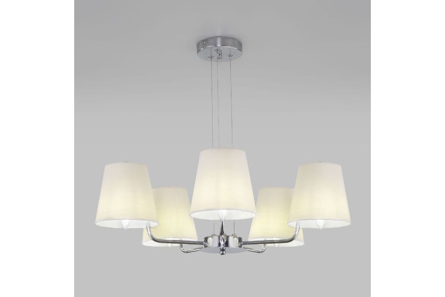 Подвесная люстра Eurosvet Amaretto 60155/5 хром a065002