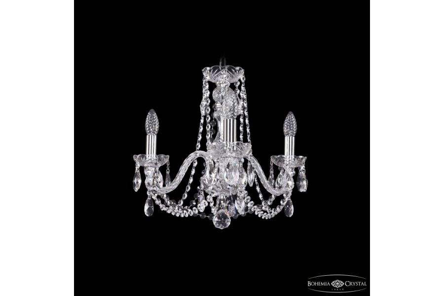 Подвесная люстра Bohemia Ivele Crystal 1402/3/160 Ni