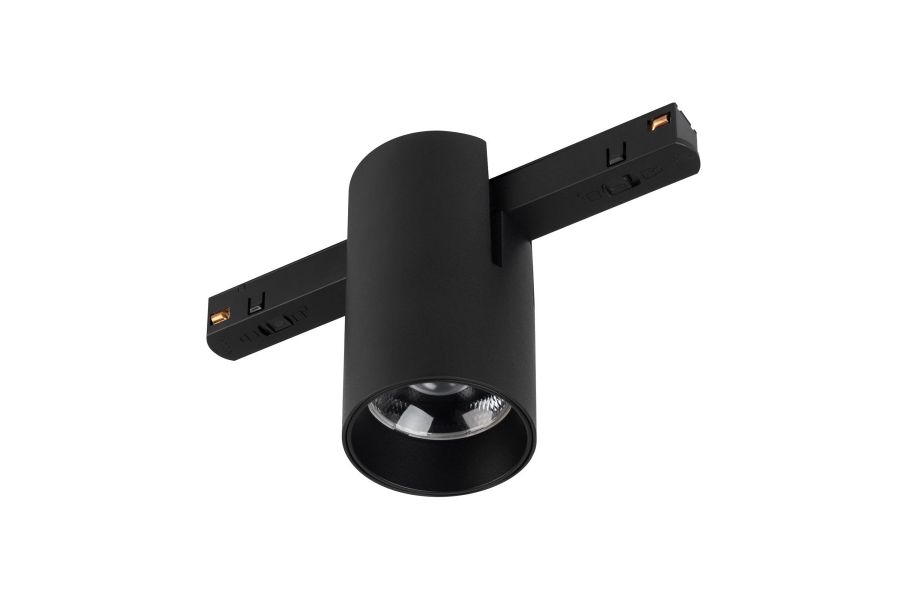 Трековый магнитный светильник Arlight MAG-ORIENT-AXIO-R60-10W Warm3000 (BK, 24 deg, 48V) (IP20 Металл) 059260
