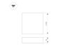 Потолочный светильник Arlight IM-QUADRO-EMERGENCY-3H-S400x400-44W Day4000 (BK, 120 deg, 230V) 041028
