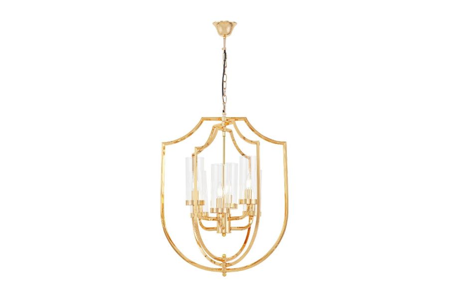 Подвесная люстра Lumina Deco Trulia LDP 8006-6 F.GD