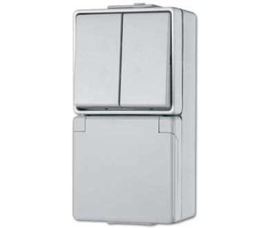 Розетка штепсельная Schuko Jung 675W