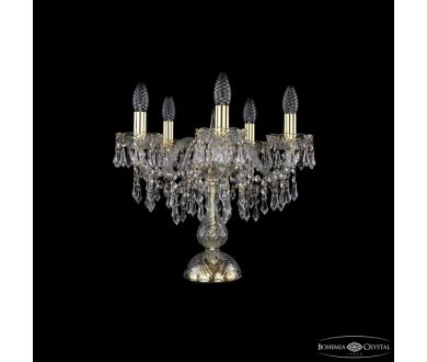 Настольная лампа Bohemia Ivele Crystal 1403L/5/141-39 G