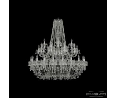 Подвесная люстра Bohemia Ivele Crystal 1410/20+10+5/400/2d Ni V0300